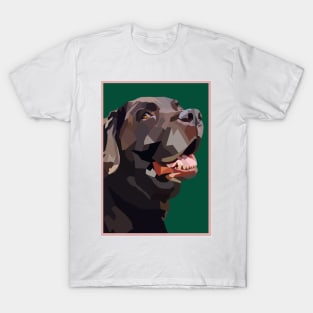 Chocolate Lab Cute T-Shirt